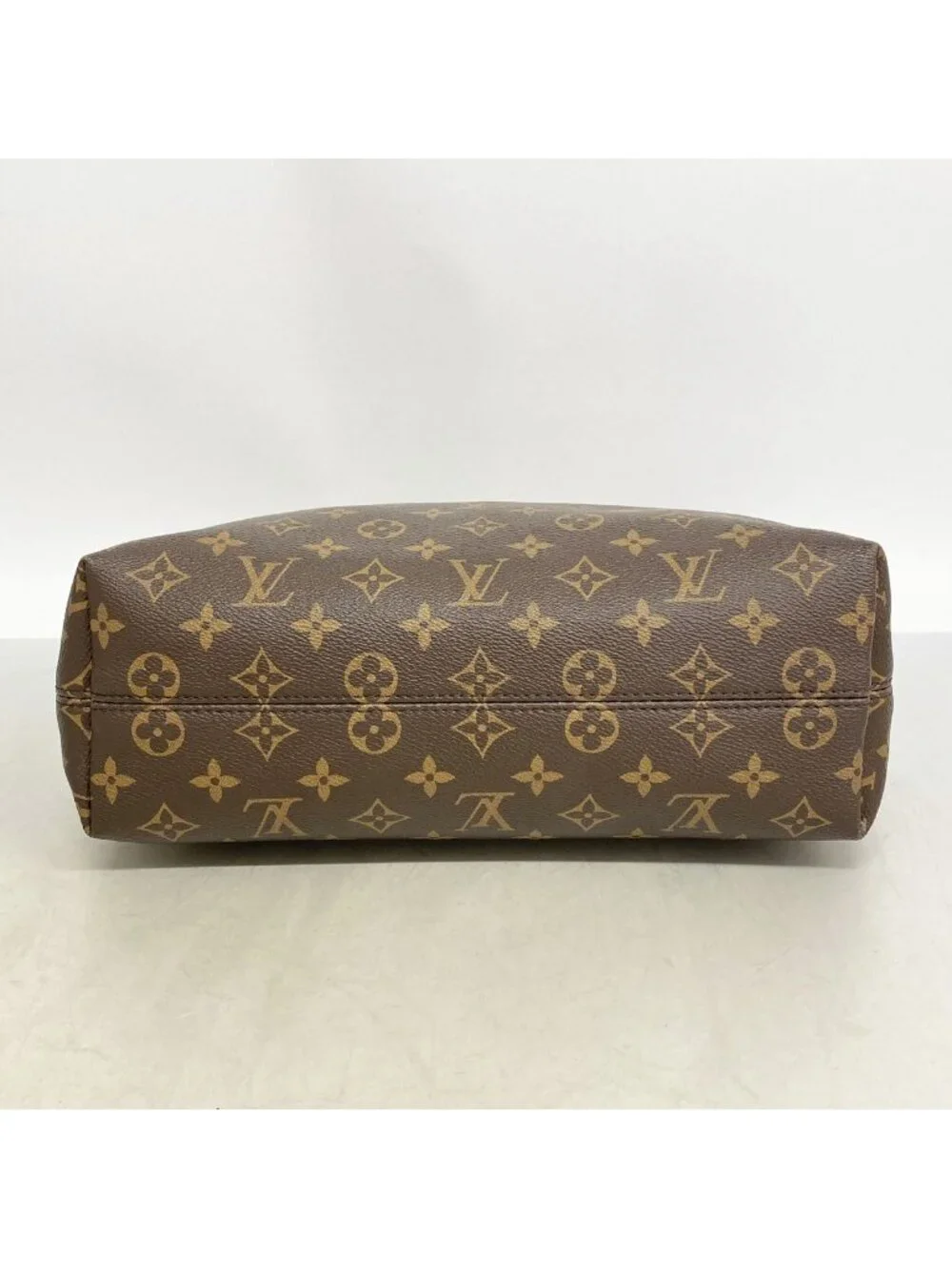 Louis Vuitton Shoulder Bag Monogram Gray Souffle PM Pivoine